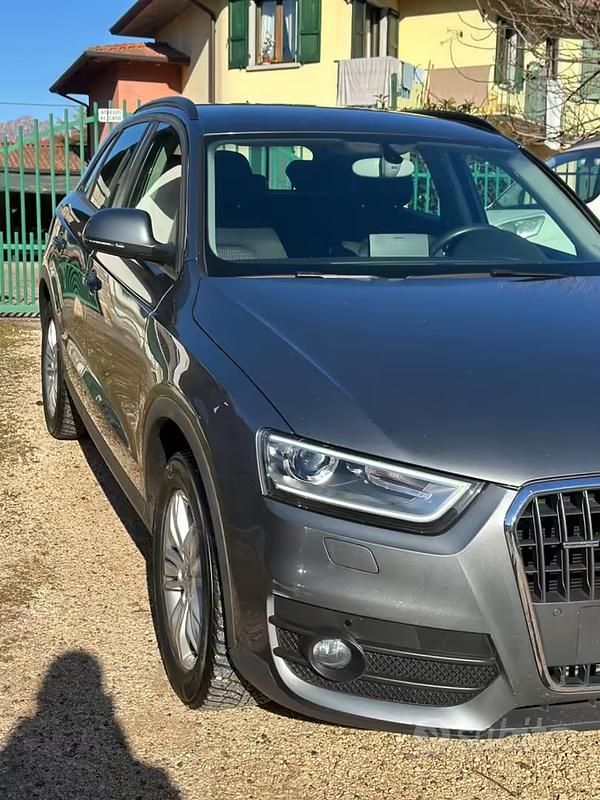 Usata Audi Q3 Advanced Plus 170 CV (125 kW) 2014 Grigio SUV