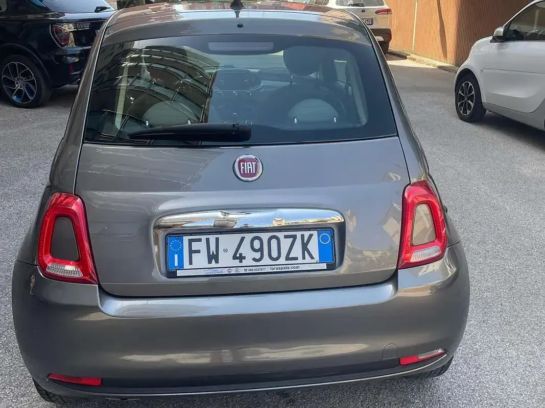 Usata Fiat 500 Pop 69 CV (50 kW) 2019 Grigio Utilitaria