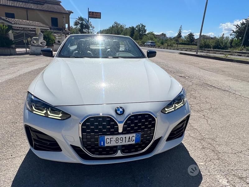Usata BMW 420 M Sport 190 CV (139 kW) 2021 Bianco Cabrio
