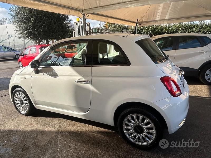 Usata Fiat 500 Lounge 69 CV (50 kW) 2019 Bianco Berlina
