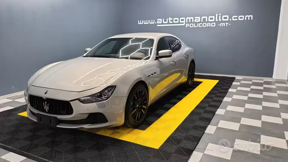 Usata Maserati Ghibli 275 CV (202 kW) 2014 Giallo Berlina