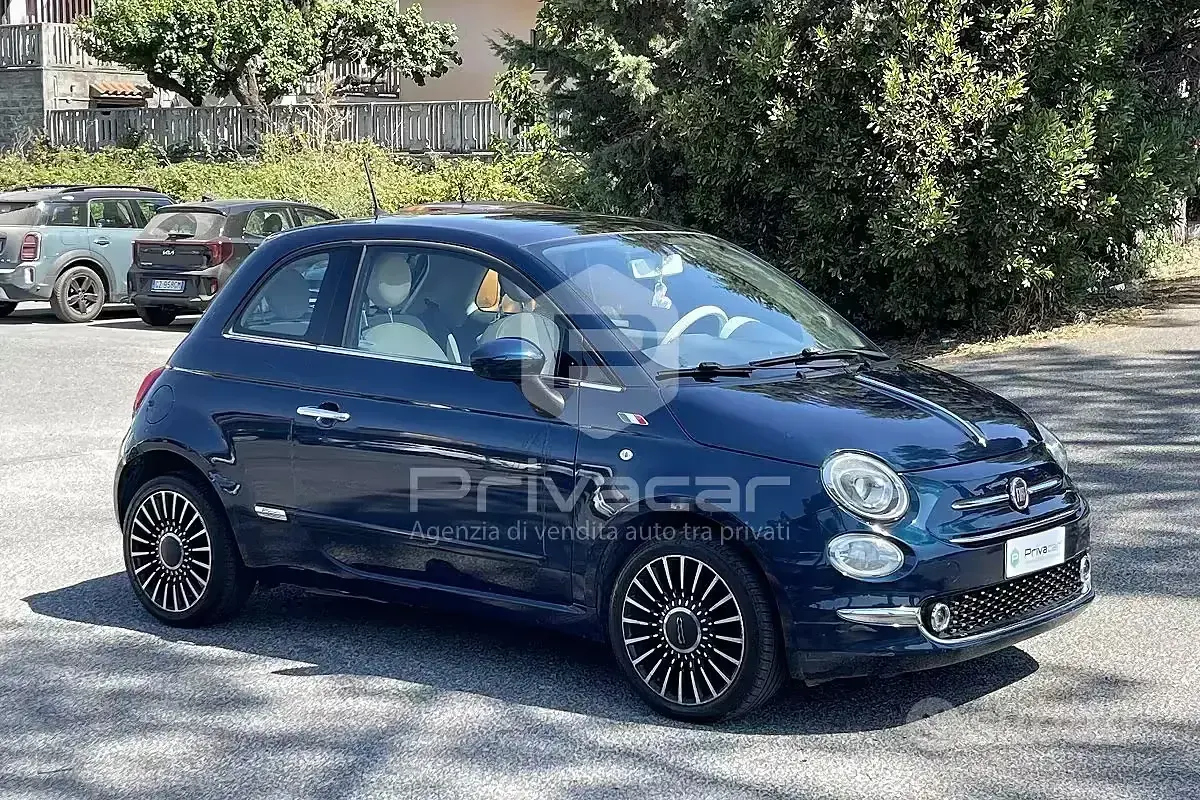 Usata Fiat 500 Lounge 95 CV (69 kW) 2017 Bluazzurro Utilitaria