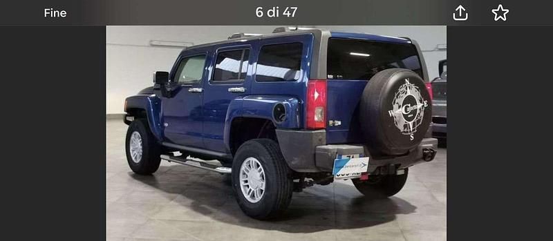 Usata Hummer H3 223 CV (164 kW) 2006 Blu/azzurro SUV