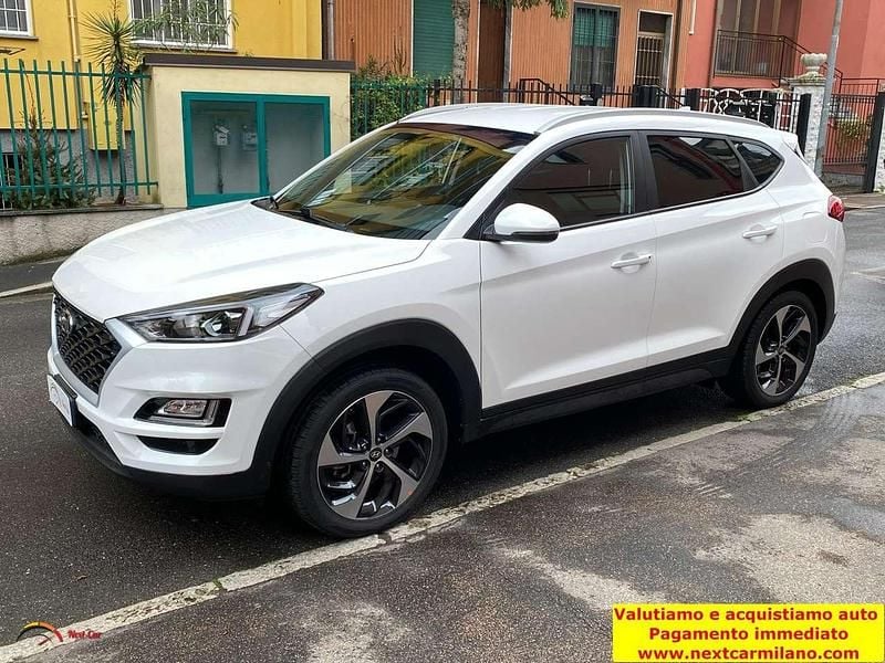 Usata Hyundai Tucson 132 CV (97 kW) 2019 Bianco SUV