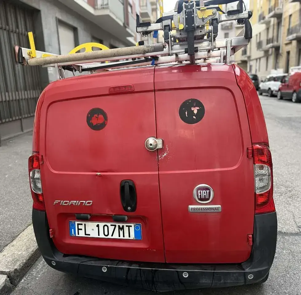 Usata Fiat Fiorino 95 CV (69 kW) 2017 Rosso Monovolume