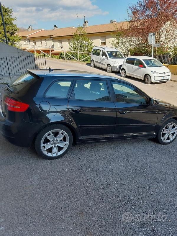 Usata Audi A3 140 CV (102 kW) 2009 Nero Berlina