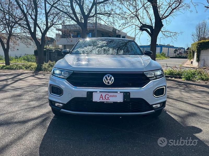 Usata VW T-Roc Style 150 CV (110 kW) 2018 Bianco SUV
