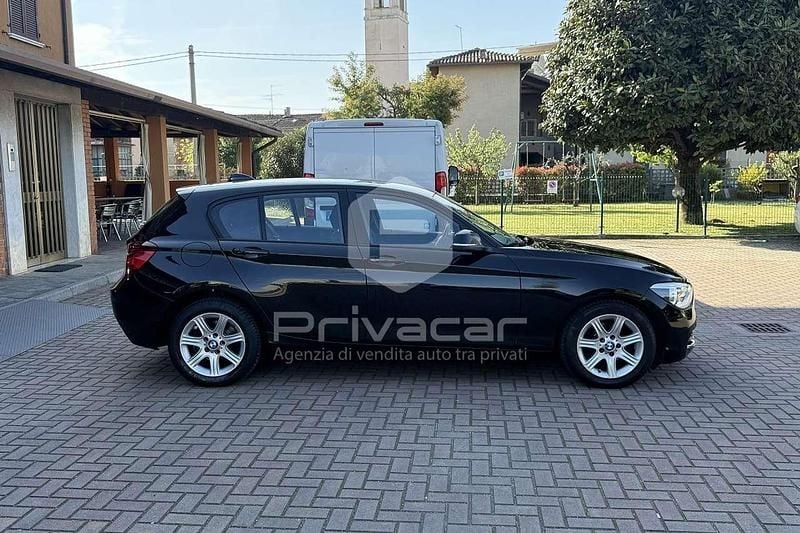 Usata BMW 116 Sport Line 116 CV (85 kW) 2012 Nero Utilitaria