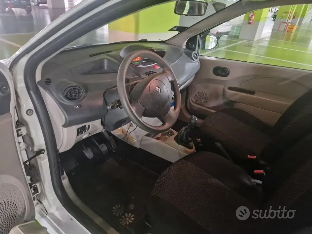 Usata Renault Twingo 58 CV (42 kW) 2009 Bianco Utilitaria