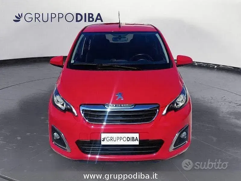 Usata Peugeot 108 Active 72 CV (52 kW) 2021 Rosso Berlina