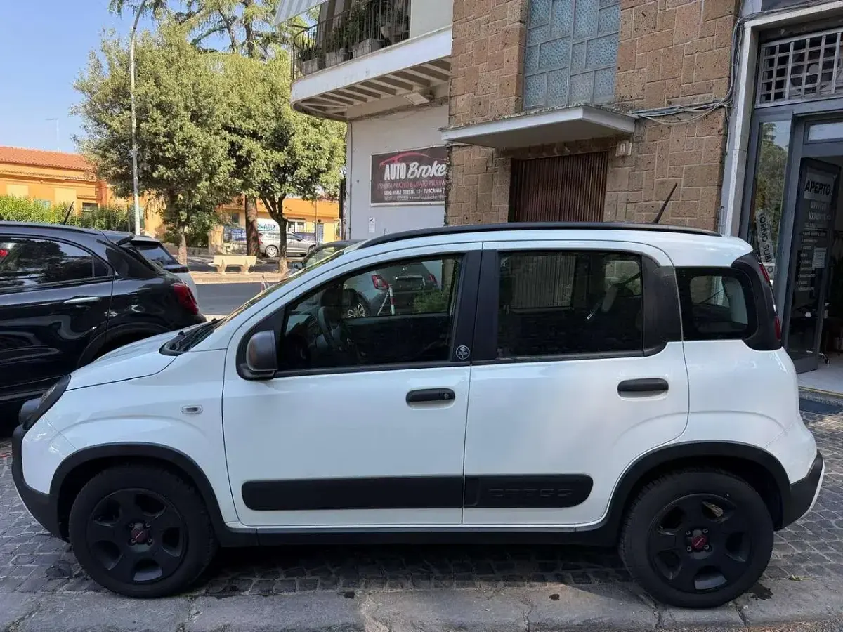 Usata Fiat Panda Cross Cross 69 CV (50 kW) 2020 Bianco Utilitaria