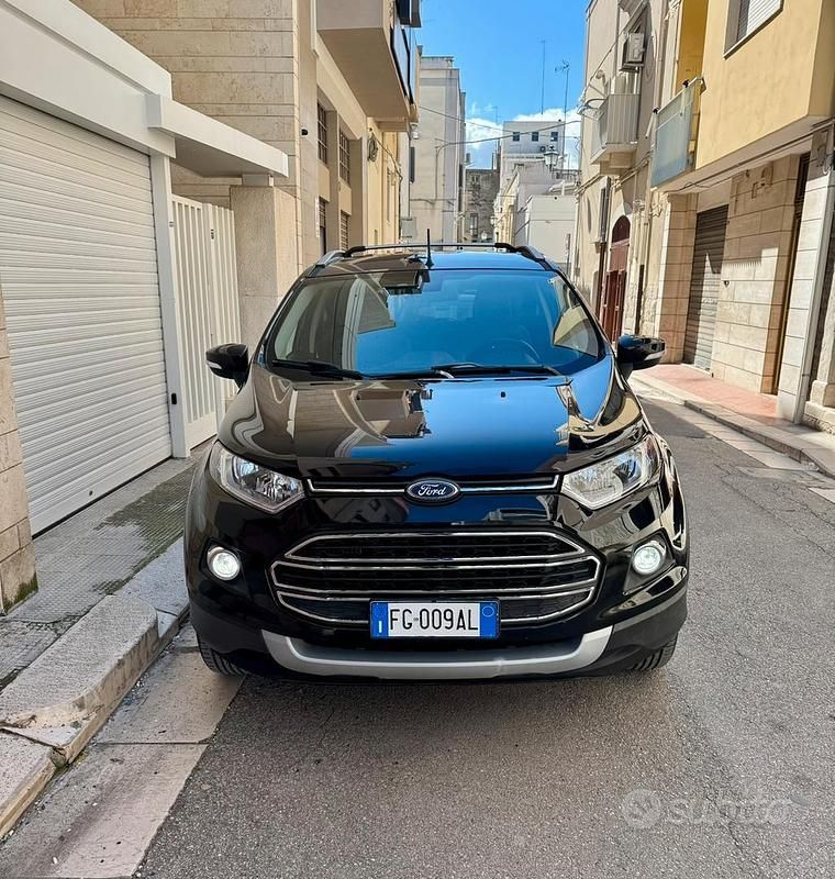 Usata Ford Ecosport Titanium 70 CV (51 kW) 2017 Nero SUV