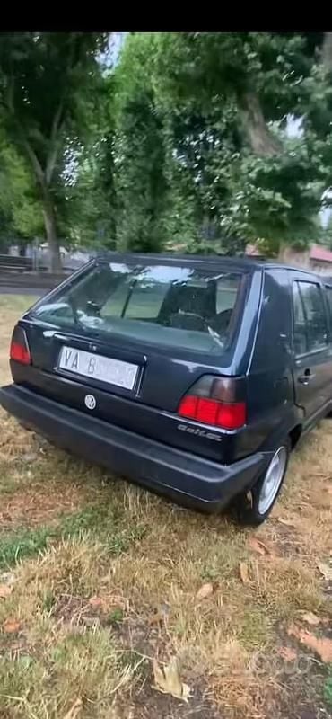 Usata VW Golf II 1990 Blu Utilitaria