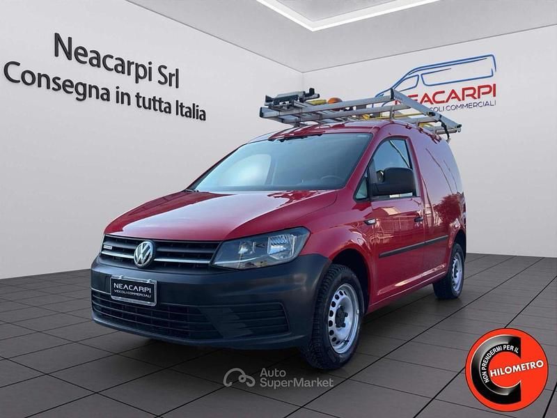 Usata VW Caddy 122 CV (89 kW) 2016 Rosso pastello Monovolume