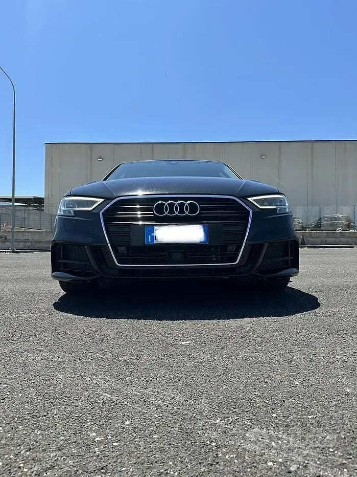 Usata Audi A3 S-Line 150 CV (110 kW) 2016 Nero Berlina