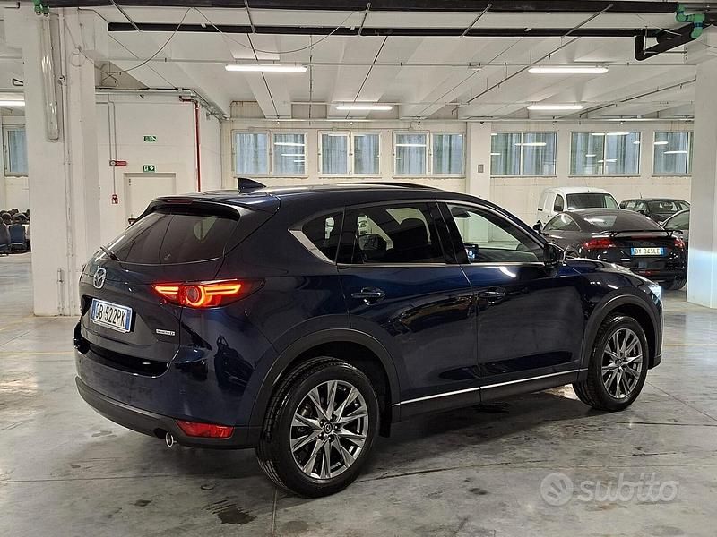 Usata Mazda CX-5 Signature 184 CV (135 kW) 2020 Blu/azzurro SUV