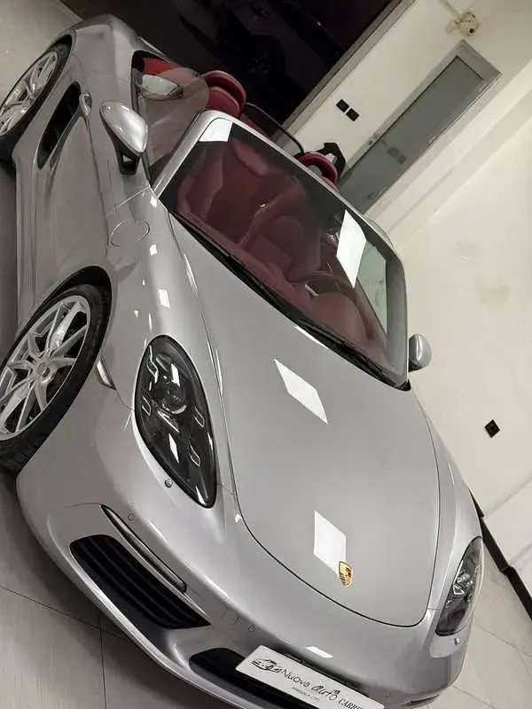 Usata Porsche 718 299 CV (219 kW) 2020 Argento Cabrio