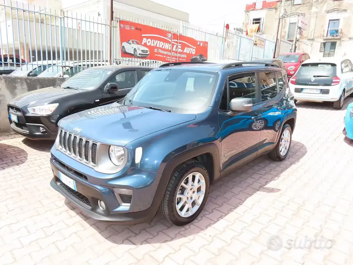 Usata Jeep Renegade Limited 130 CV (95 kW) 2021 Blu SUV