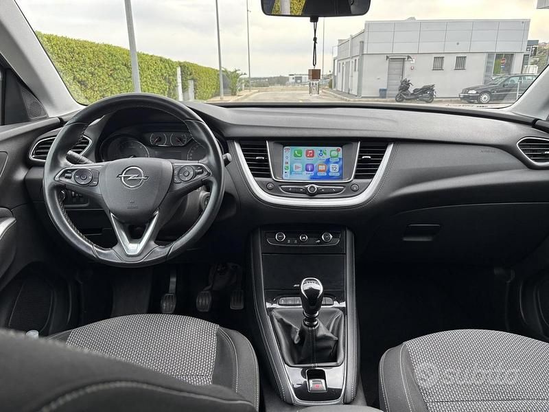 Usata Opel Grandland X S 120 CV (88 kW) 2018 Grigio SUV