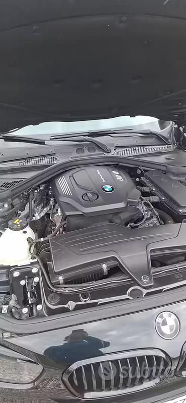 Usata BMW 114 95 CV (69 kW) 2017 Nero Utilitaria