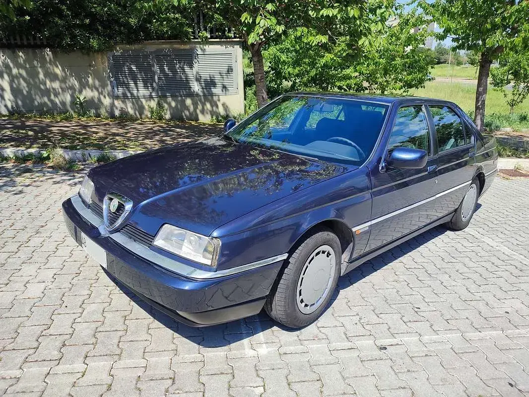Usata Alfa Romeo 164 Super 144 CV (105 kW) 1994 Blu/azzurro Berlina