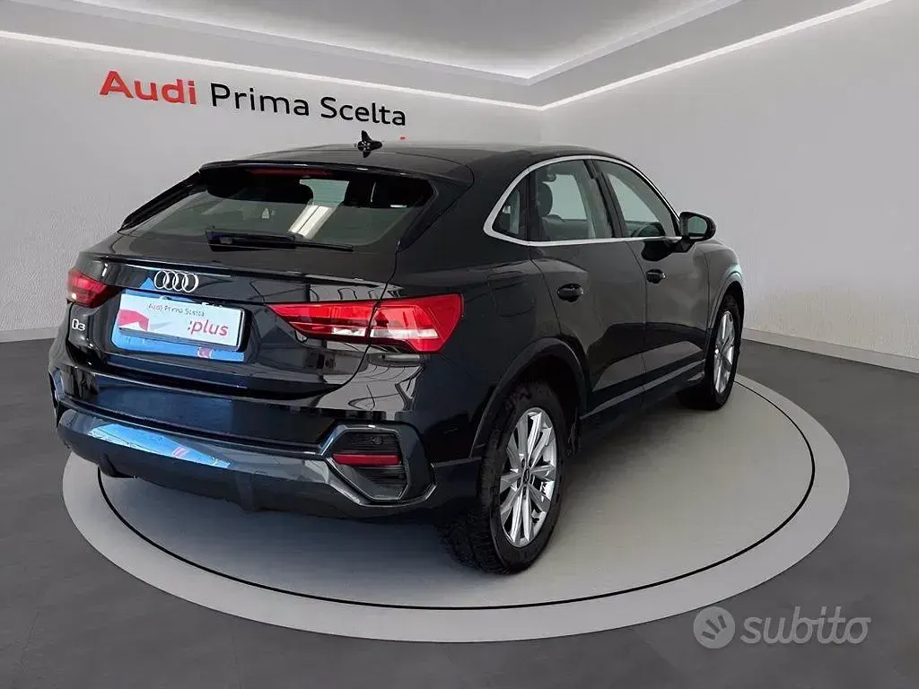 Usata Audi Q3 Sportback Comfort 150 CV (110 kW) 2021 Nero SUV