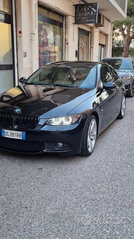 Nero Usata 2008 BMW 320 Efficient Dynamics Coupé | 6000 € (Buon prezzo) - Immagine 1/4