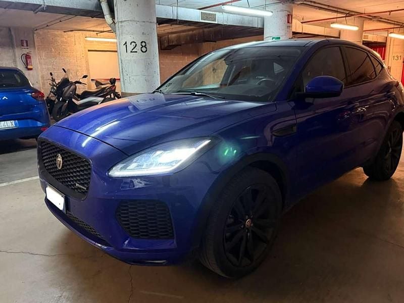 Usata Jaguar E-Pace R-Dynamic 180 CV (132 kW) 2019 Blu/azzurro SUV