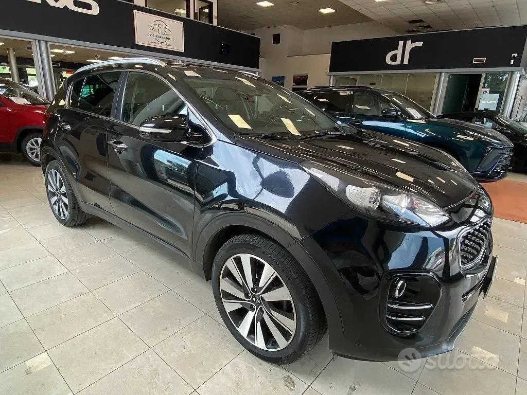 Usata Kia Sportage 141 CV (103 kW) 2018 Nero SUV