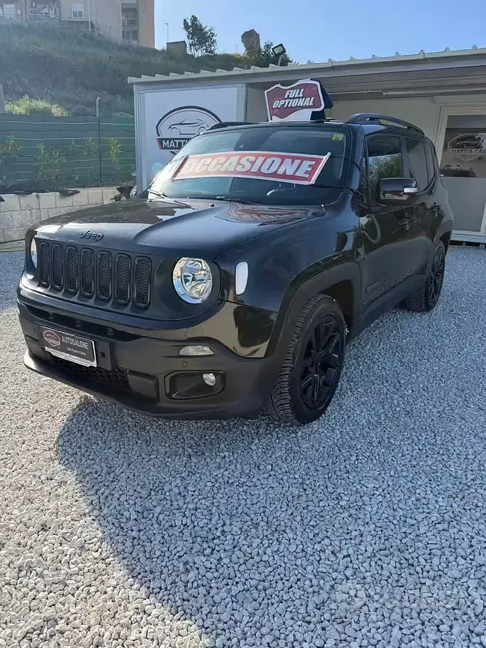 Usata Jeep Renegade Limited 120 CV (88 kW) 2017 Nero SUV