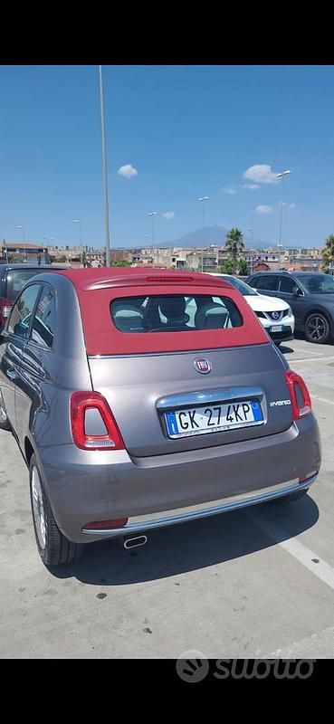 Usata Fiat 500 Dolcevita 2022 Grigio Cabrio