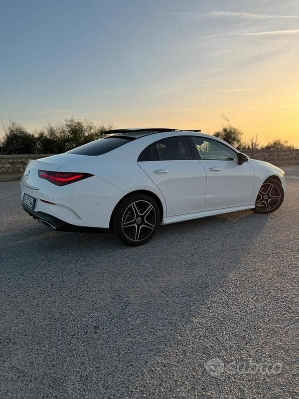 Usata Mercedes CLA200 Premium 150 CV (110 kW) 2024 Bianco Coupé