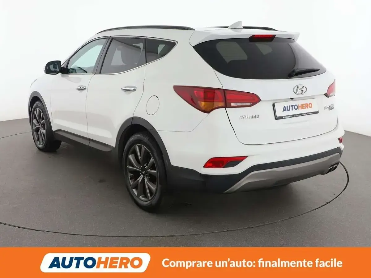 Usata Hyundai Santa Fe Style 200 CV (147 kW) 2016 Bianco SUV