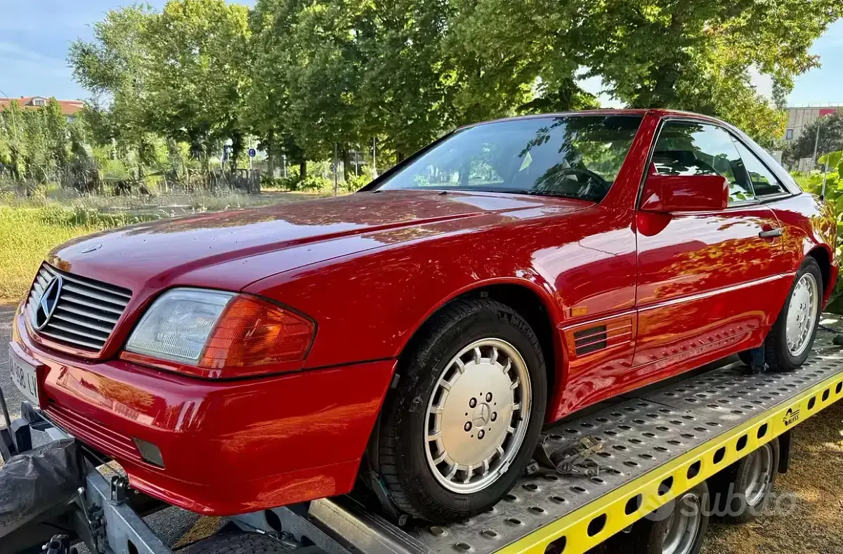 Usata Mercedes SL500 245 CV (180 kW) 1989 Cabrio