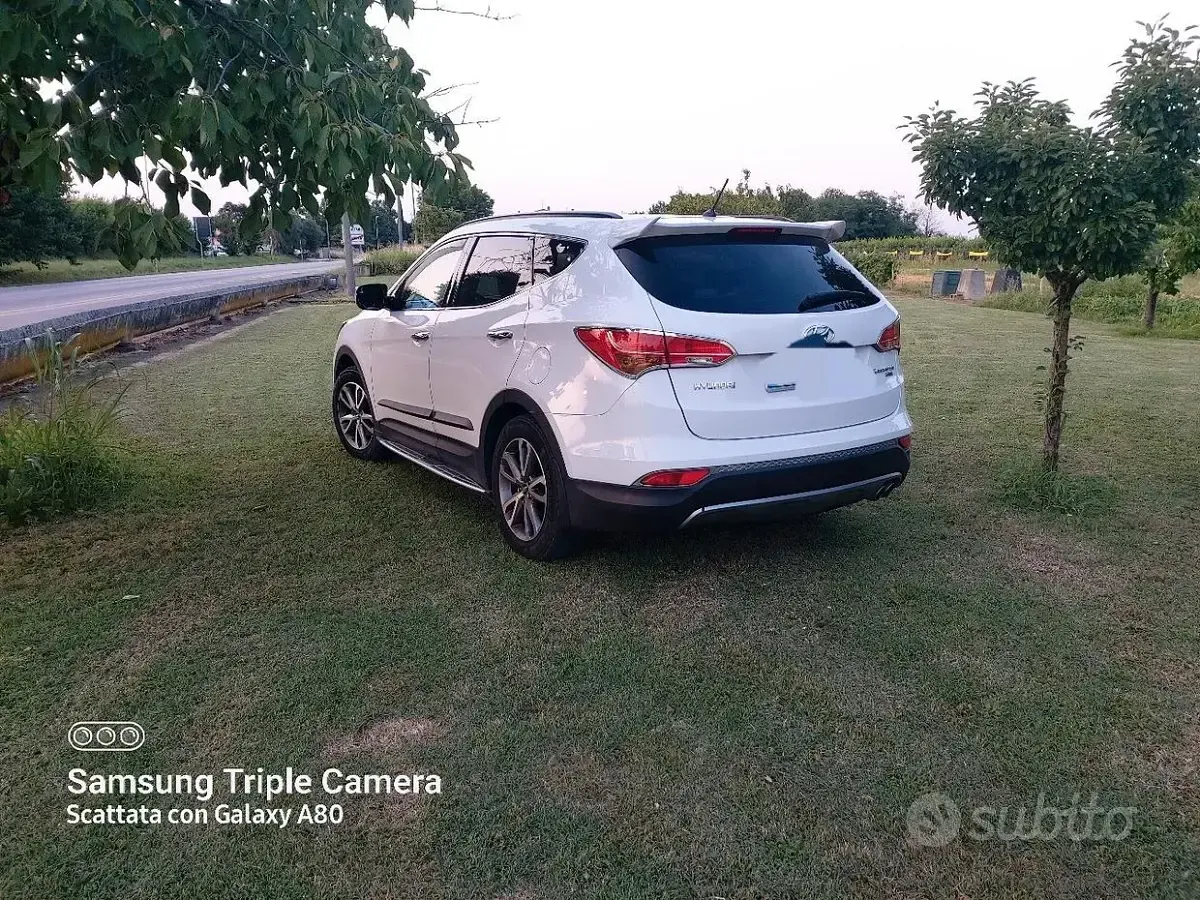 Usata Hyundai Santa Fe 150 CV (110 kW) 2013 Bianco SUV