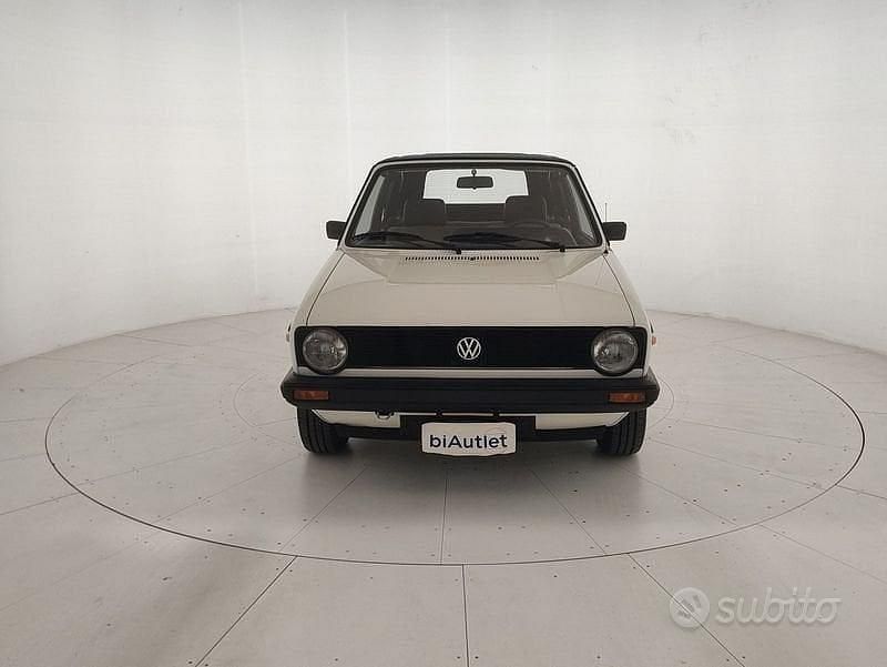 Usata VW Golf Cabriolet 50 CV (36 kW) 1982 Bianco Cabrio
