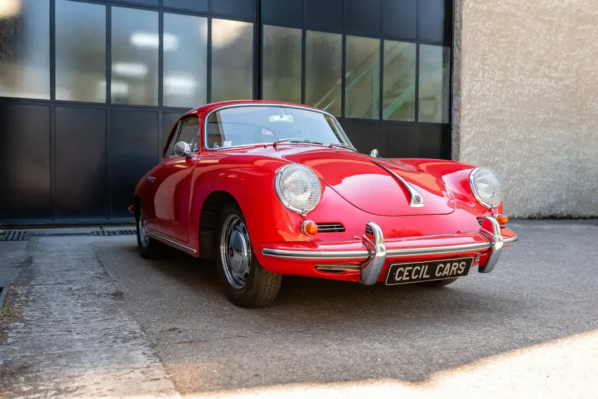 Usata Porsche 356 C 75 CV (55 kW) 1965 Rosso Coupé