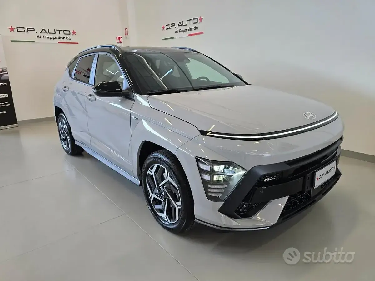 Nuova Hyundai Kona N Line 102 CV (75 kW) 2026 Grigio SUV
