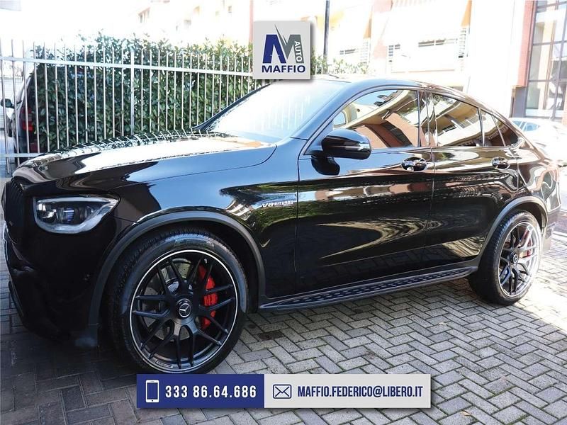 Usata Mercedes GLC63 AMG AMG 476 CV (350 kW) 2020 Nero Coupé