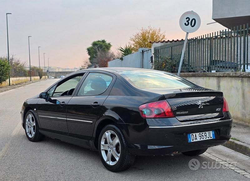 Usata Peugeot 407 Sport 136 CV (100 kW) 2006 Nero Berlina