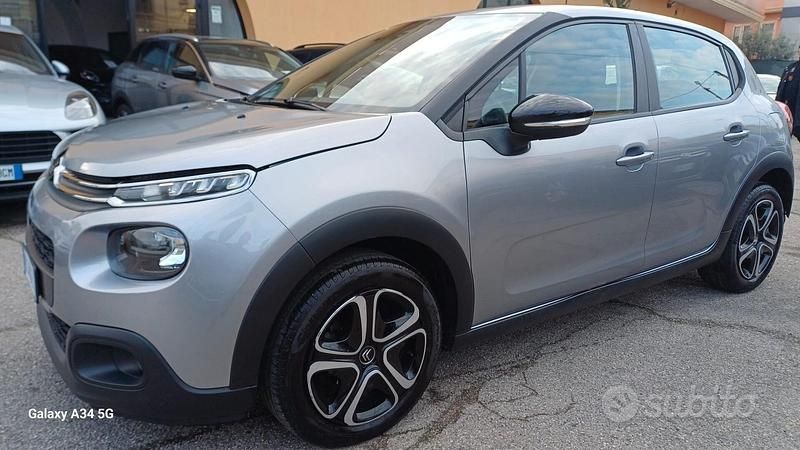 Usata Citroën C3 Shine 75 CV (55 kW) 2018 Grigio Utilitaria
