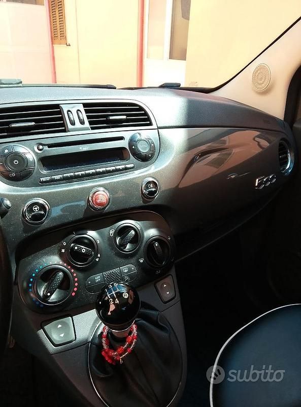Usata Fiat 500 69 CV (50 kW) 2013 Grigio Berlina