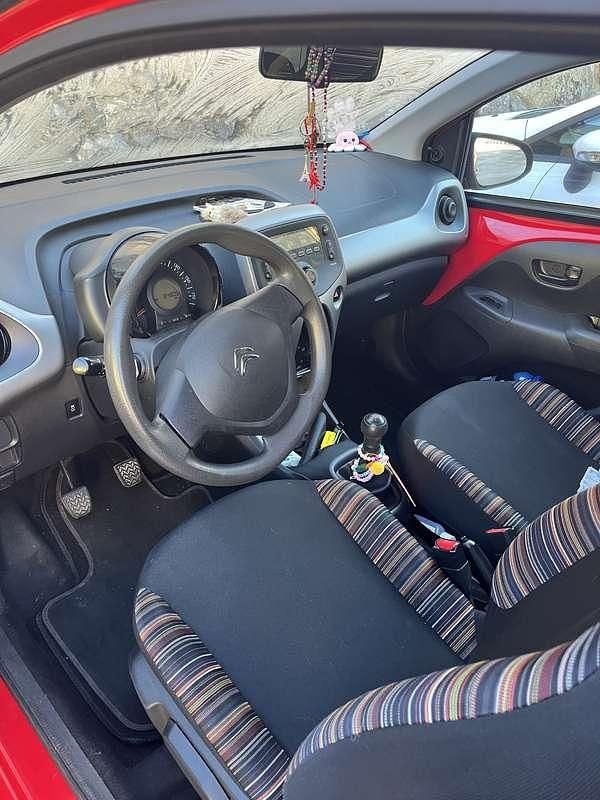Usata Citroën C1 Feel 69 CV (50 kW) 2015 Rosso Utilitaria