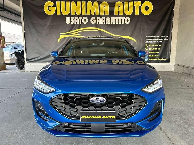 Usata Ford Focus ST-Line X 155 CV (114 kW) 2023 Blu Berlina