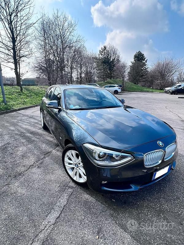 Usata BMW 118 Efficient Dynamics 143 CV (105 kW) 2011 Grigio Utilitaria