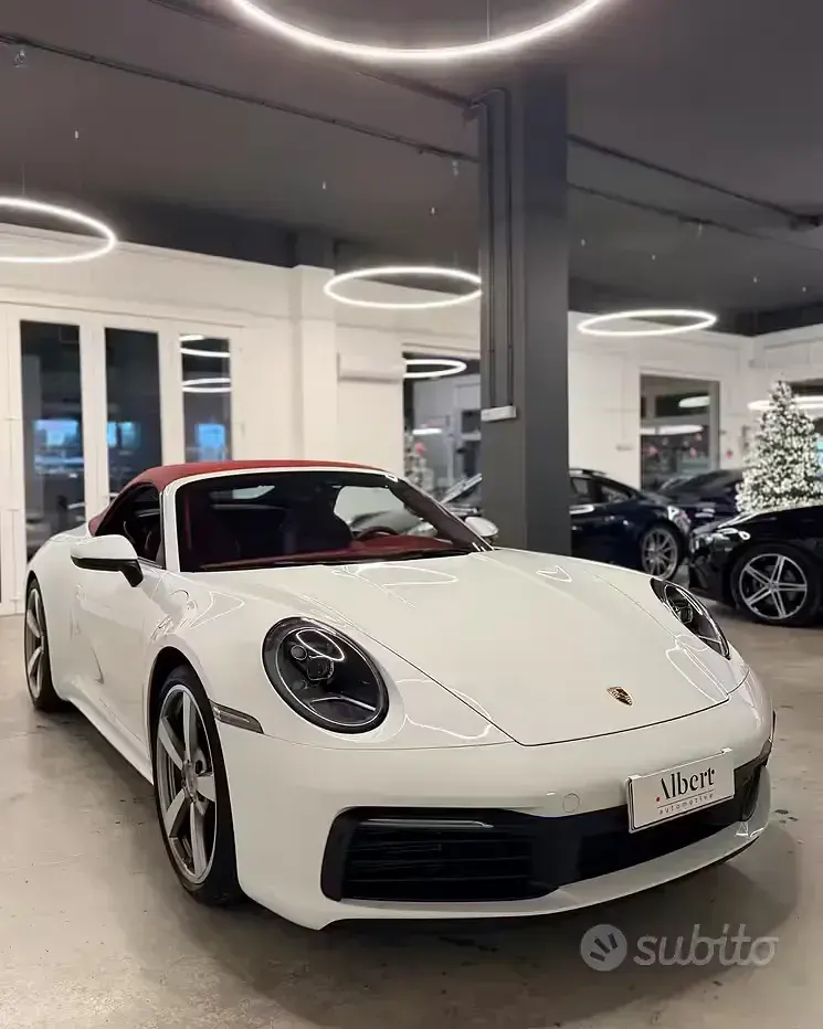 Usata Porsche 911 Carrera Cabriolet 385 CV (283 kW) 2020 Bianco Cabrio