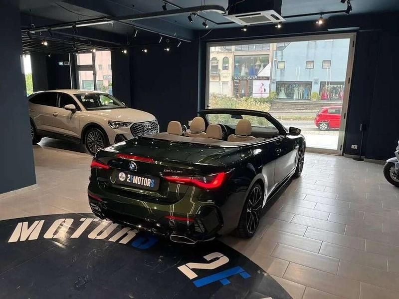 Usata BMW 440 M Sport 374 CV (275 kW) 2022 Verde Cabrio