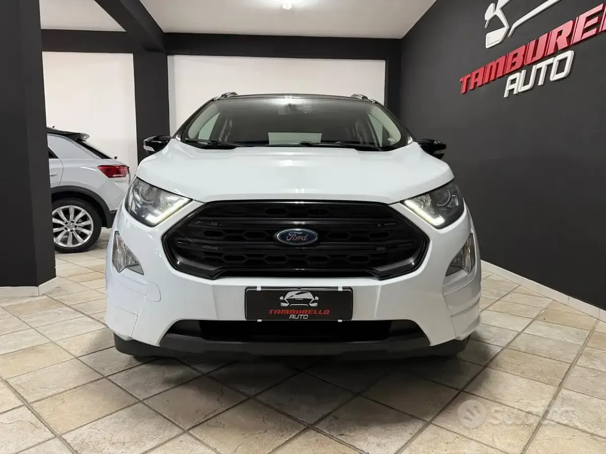 Usata Ford Ecosport ST-Line 99 CV (72 kW) 2019 Bianco SUV