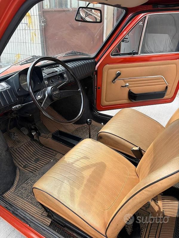Usata Fiat 126 1970 Rosso