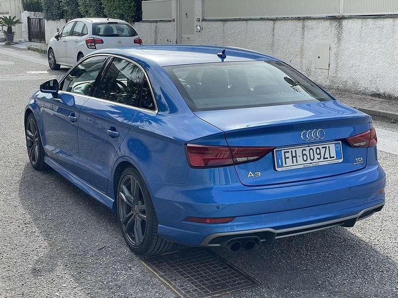 Usata Audi A3 Sport 184 CV (135 kW) 2017 Blu/azzurro Berlina
